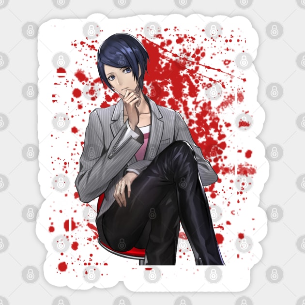 Yusuke Kitagawa Persona 5 Sticker by Otaku Emporium